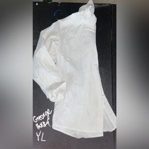Boys white dress shirt
